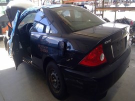 2005 HONDA CIVIC, BLACK, DX MODEL, 1.7L, AT,    A26322